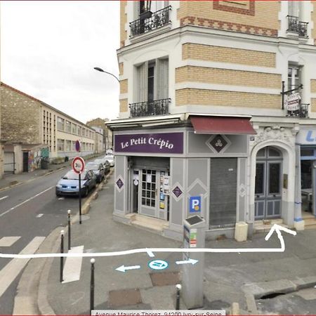 Studio 22M2 A Ivry/Seine-A 200 Metres De Paris. Proche Metro 7 Exterior foto